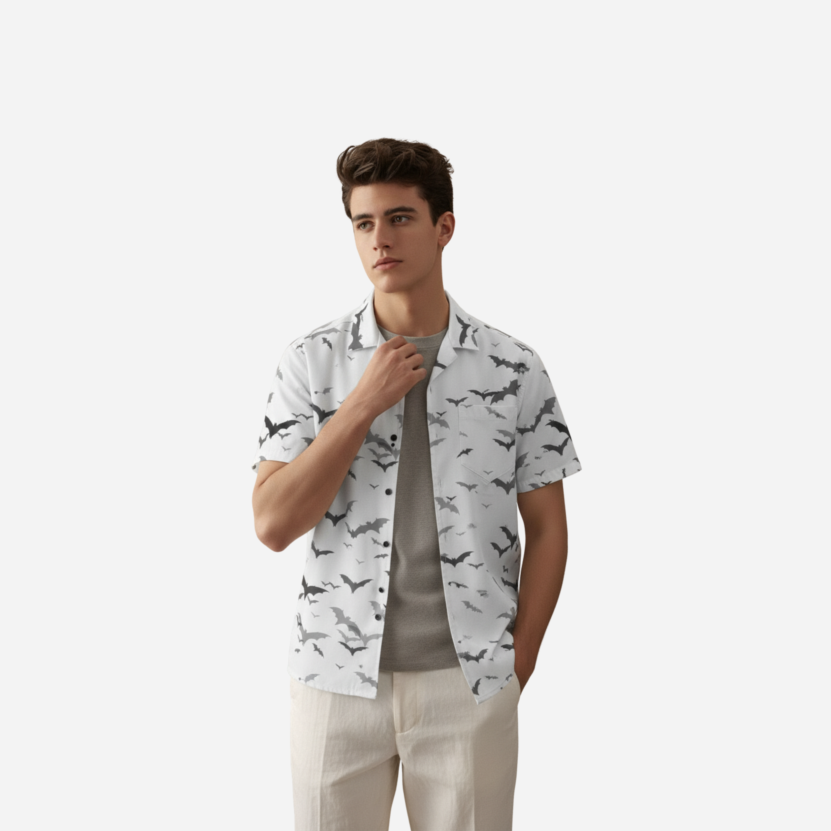 Unisex button shirt