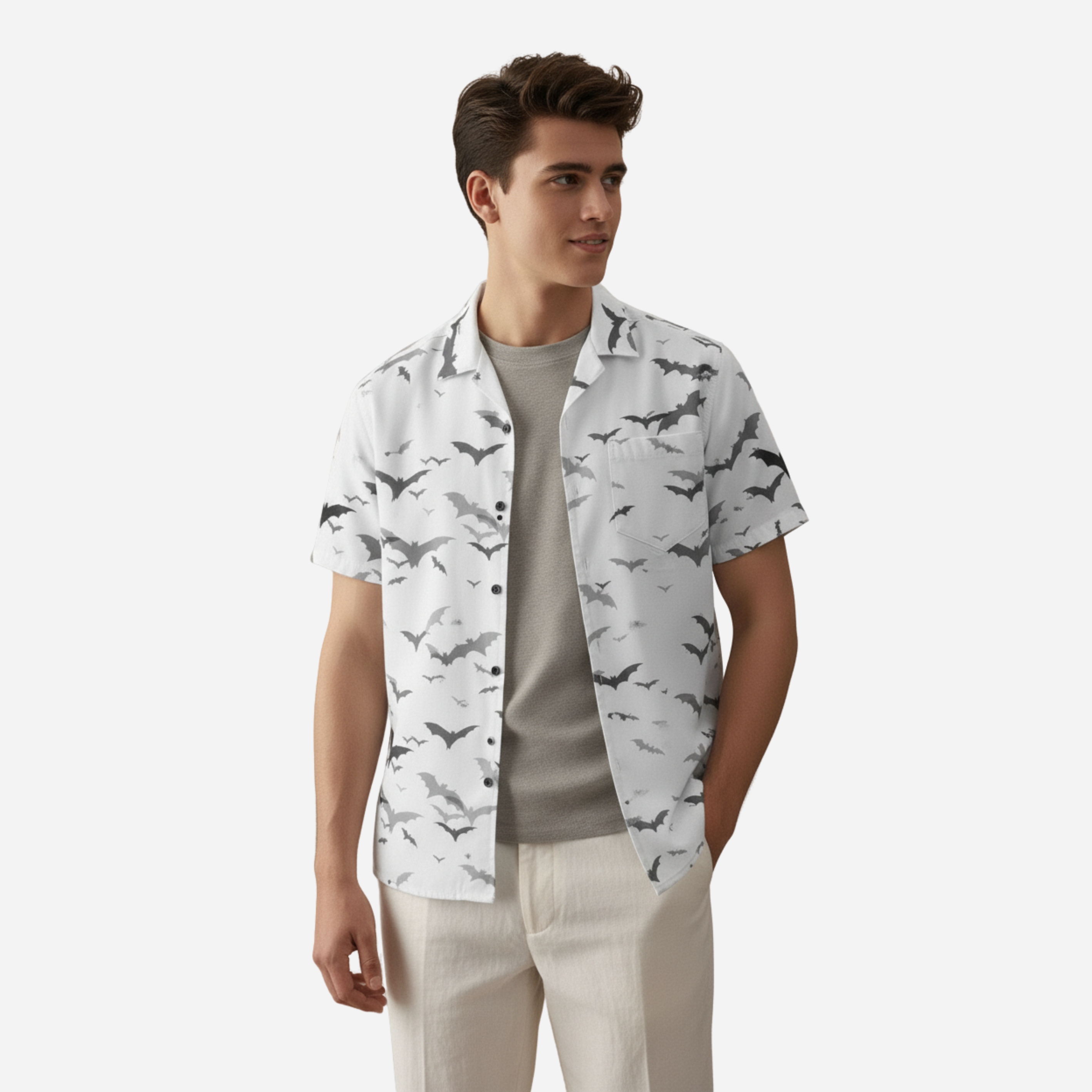 Unisex button shirt